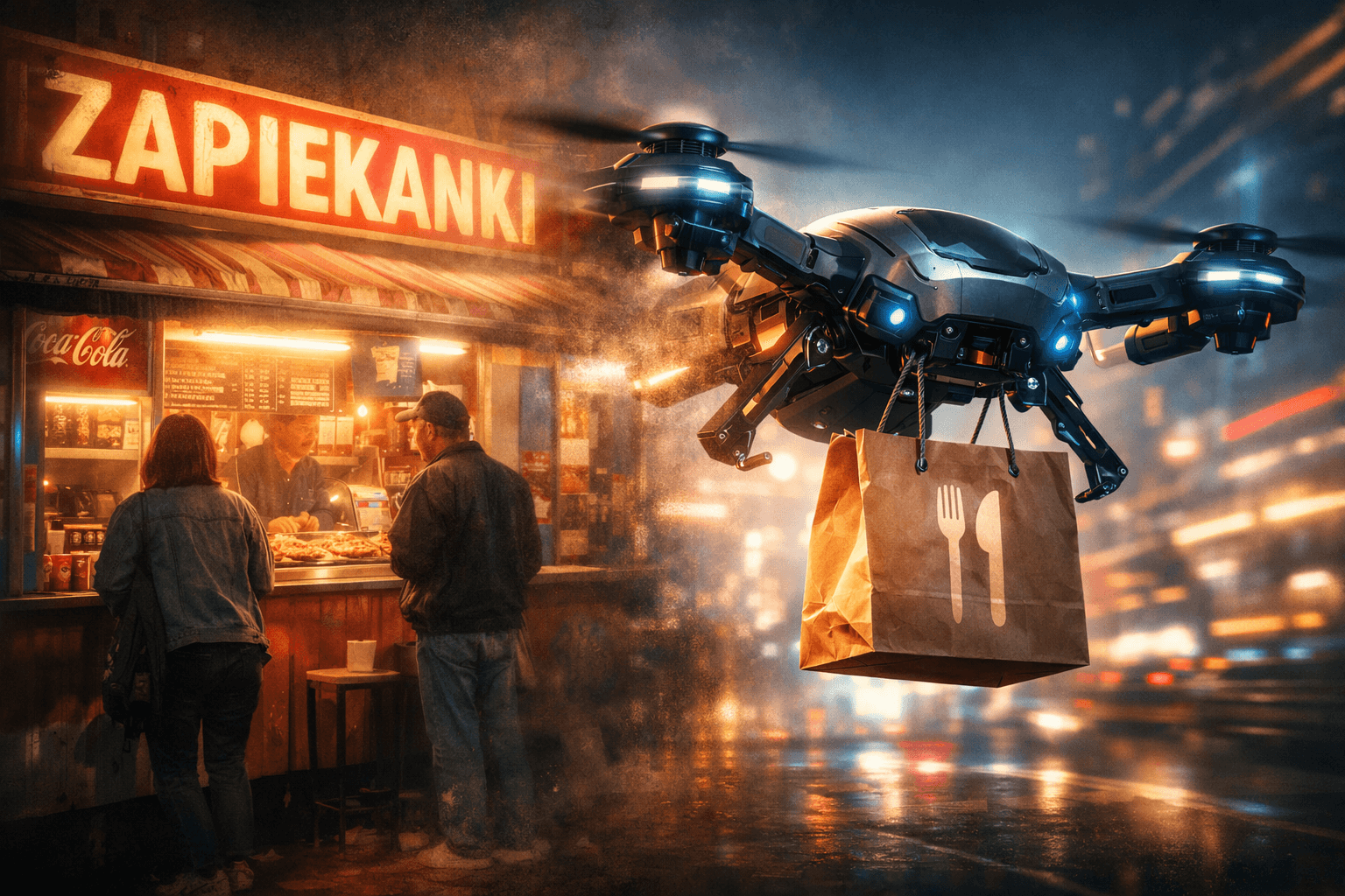 Historia Fast Food w Polsce – Od Zapiekanki do Kodów Rabatowych Uber Eats