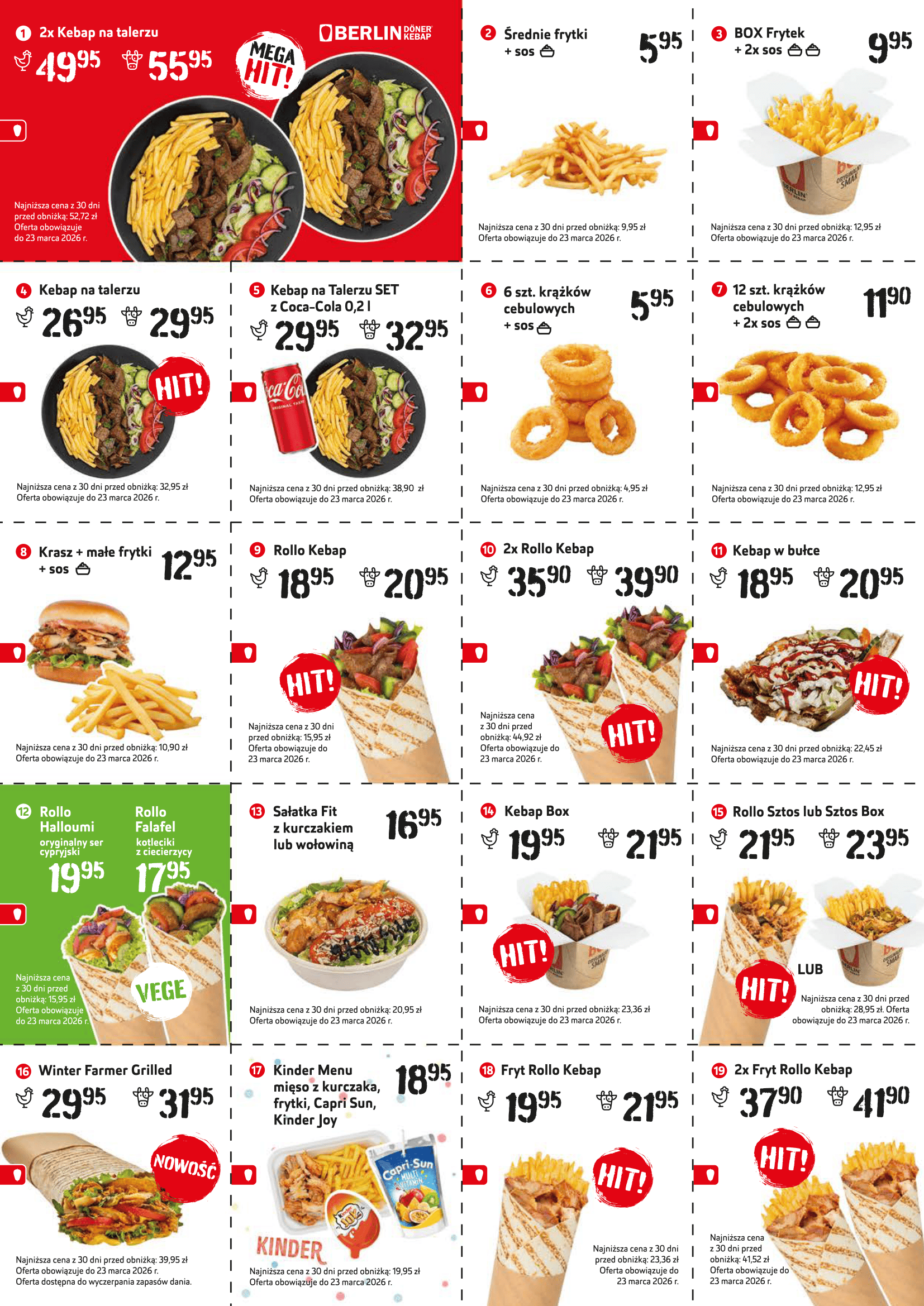Kod Rabatowy Berlin Döner Kebap Luty 2026 – Darmowy Kupon na Kebab